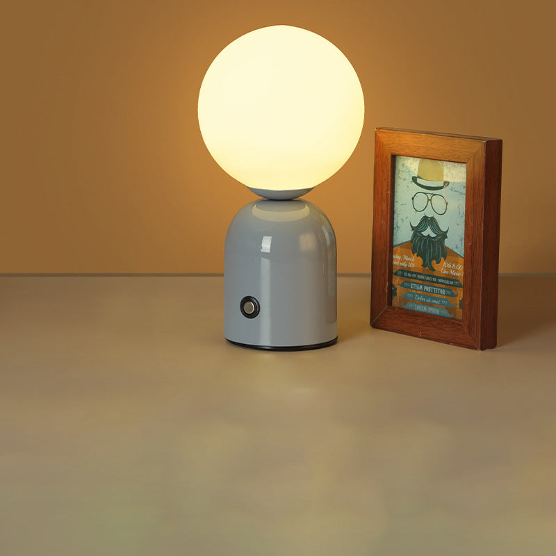 Modern Scandinavian Round Orb LED Table Lamp Table Lamp