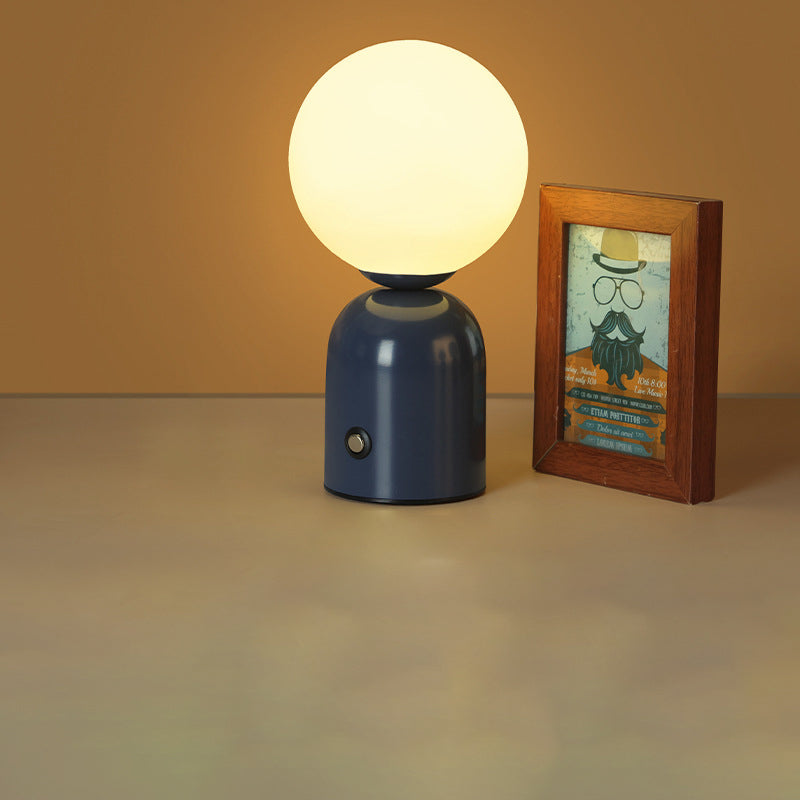 Modern Scandinavian Round Orb LED Table Lamp Table Lamp