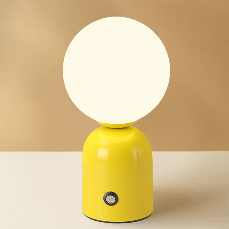 Modern Scandinavian Round Orb LED Table Lamp Table Lamp