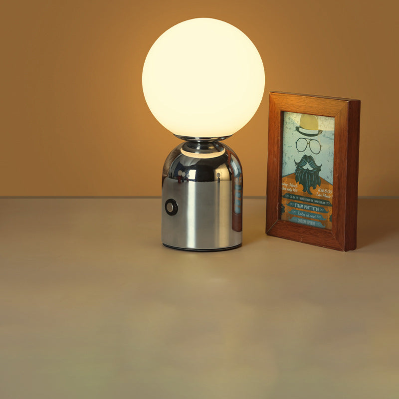 Modern Scandinavian Round Orb LED Table Lamp Table Lamp