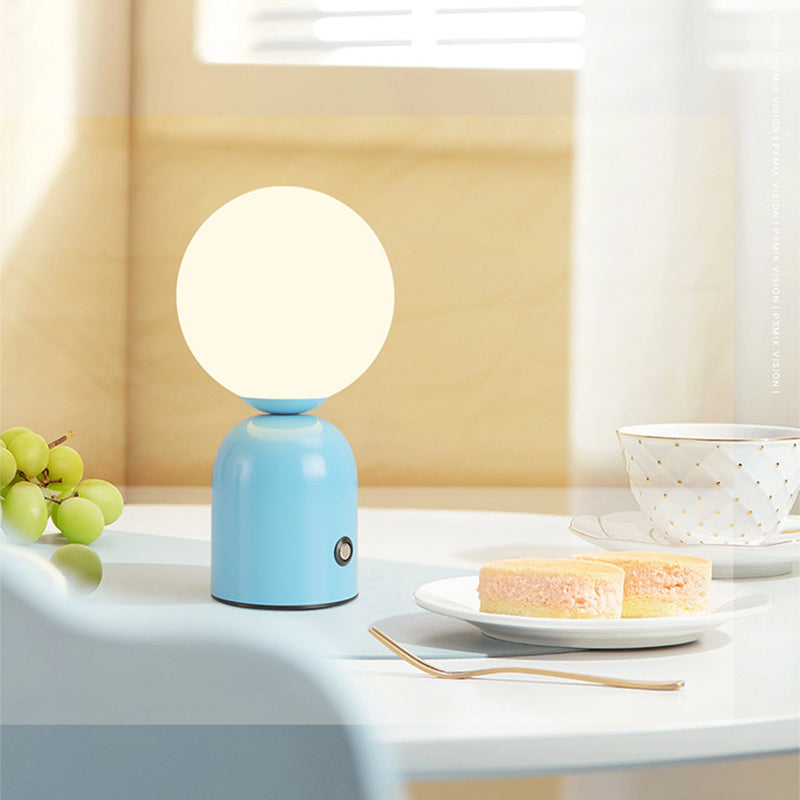 Modern Scandinavian Round Orb LED Table Lamp Table Lamp