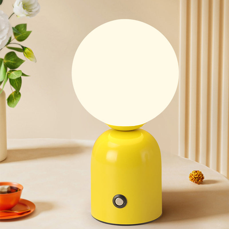 Modern Scandinavian Round Orb LED Table Lamp Table Lamp