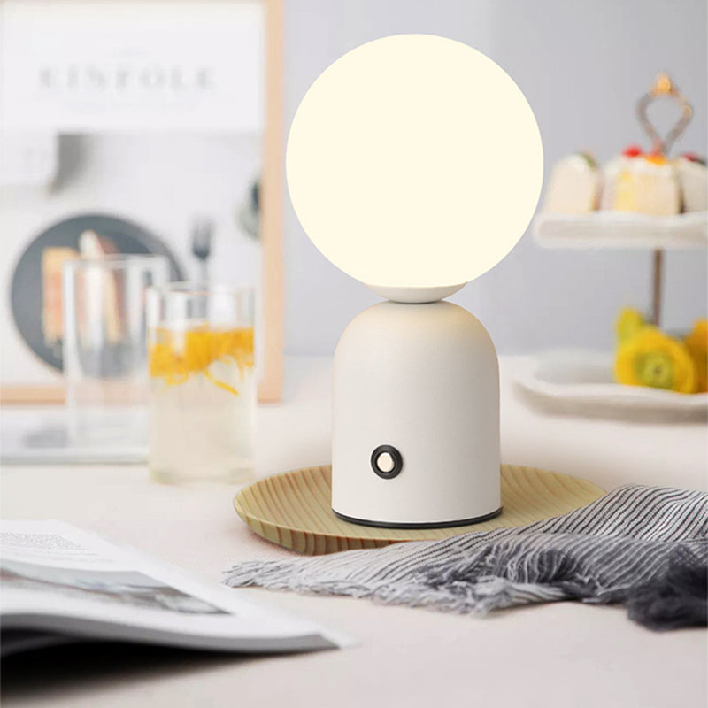 Modern Scandinavian Round Orb LED Table Lamp Table Lamp