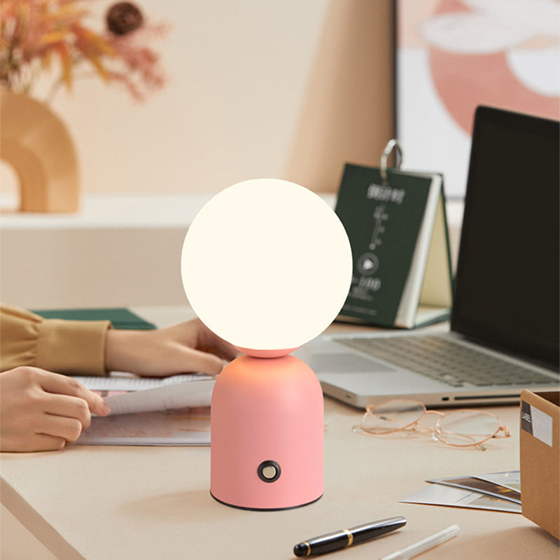 Modern Scandinavian Round Orb LED Table Lamp Table Lamp