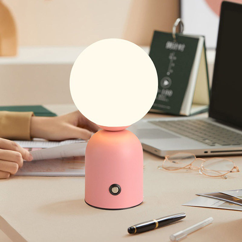 Modern Scandinavian Round Orb LED Table Lamp Table Lamp