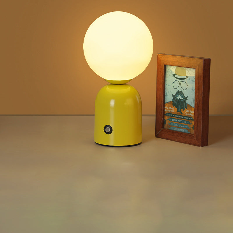 Modern Scandinavian Round Orb LED Table Lamp Table Lamp