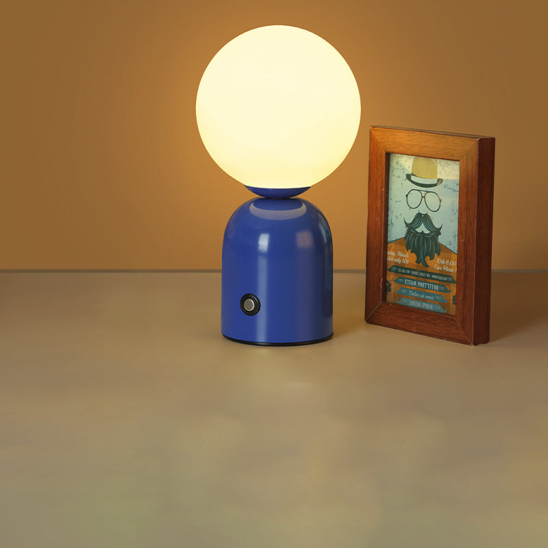 Modern Scandinavian Round Orb LED Table Lamp Table Lamp