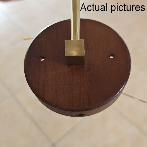 Modern Mid-Century Cream Round Oval Ash Wood Wall Sconce