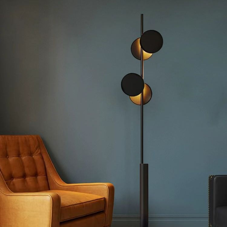 Scandinavian Black Floor Lamp