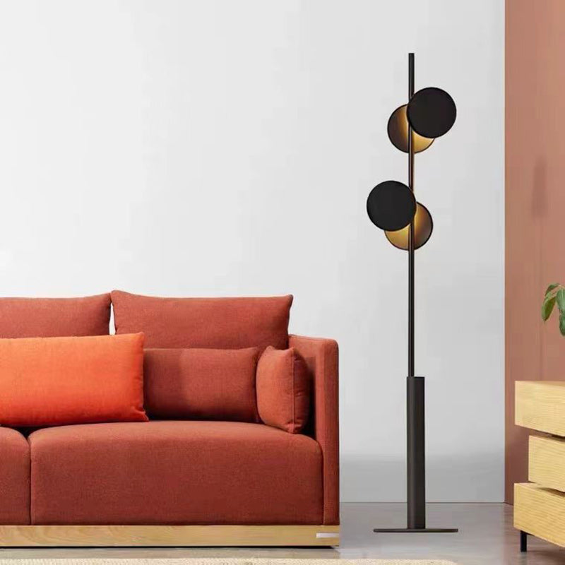 Scandinavian Black Floor Lamp