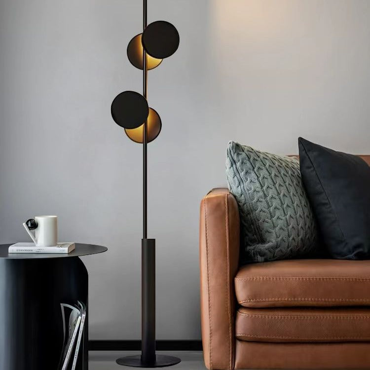 Scandinavian Black Floor Lamp
