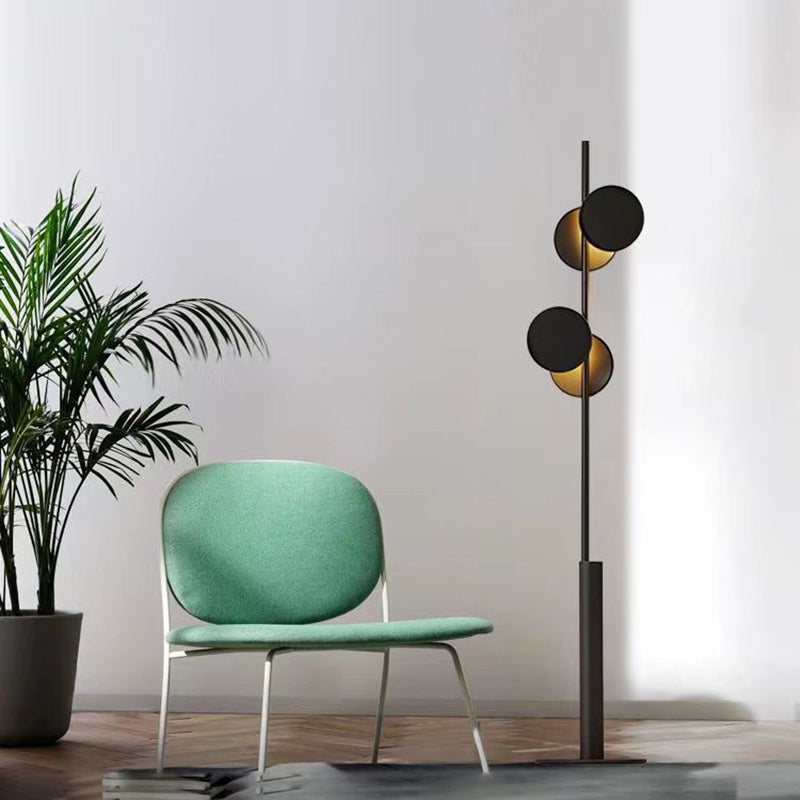 Scandinavian Black Floor Lamp