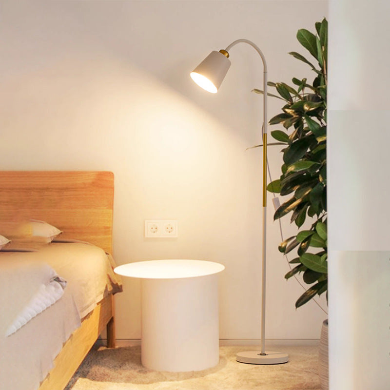 Modern Minimalist White Floor Lamp