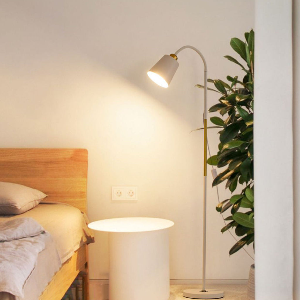 Modern Minimalist White Floor Lamp