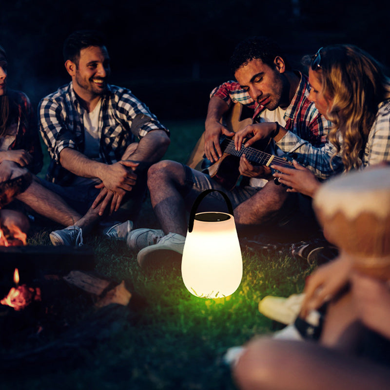 Modern Minimalist Solar Waterproof Portable PE Outdoor Light