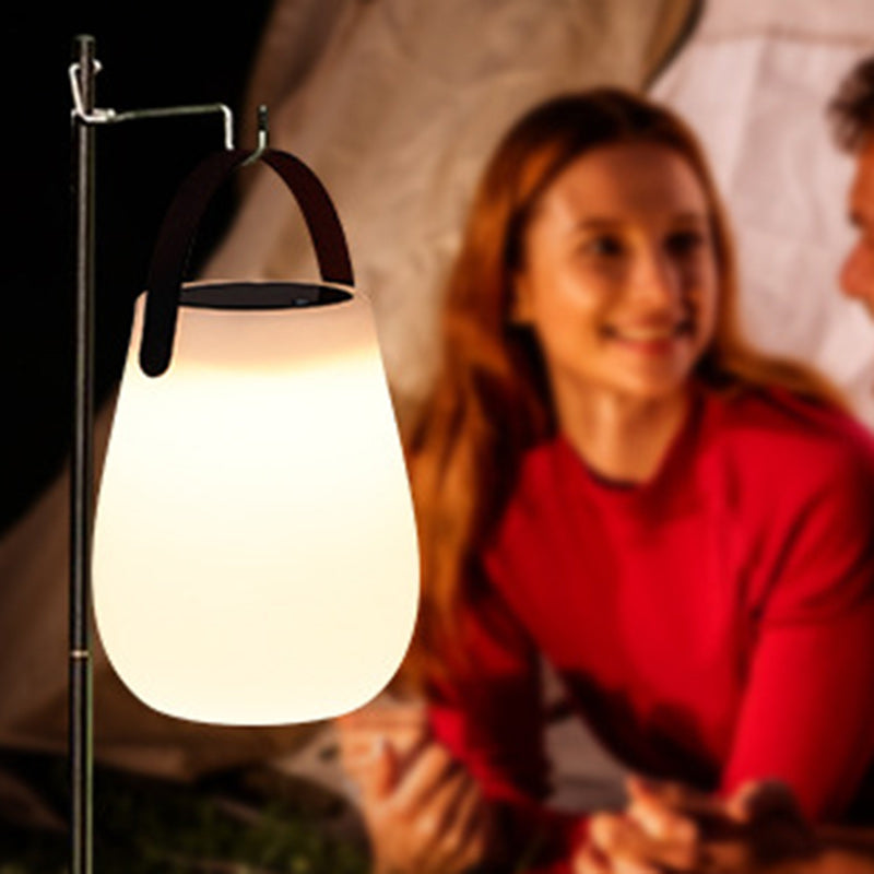 Modern Minimalist Solar Waterproof Portable PE Outdoor Light