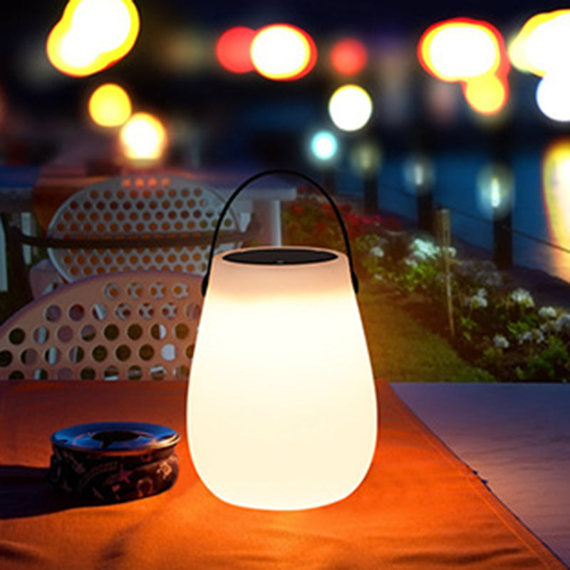 Modern Minimalist Solar Waterproof Portable PE Outdoor Light