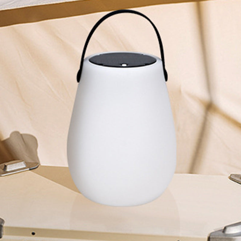 Modern Minimalist Solar Waterproof Portable PE Outdoor Light