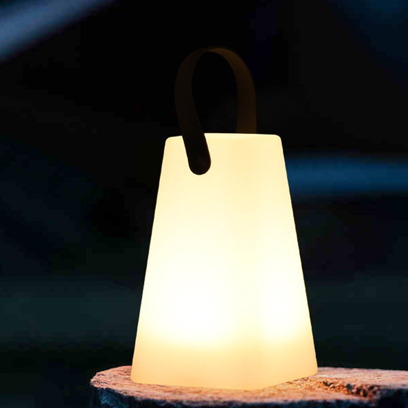 Modern Minimalist Solar Waterproof Portable PE Outdoor Light