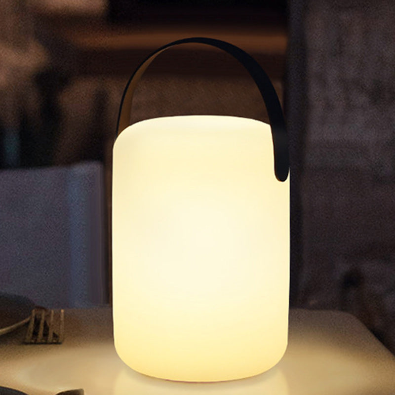 Modern Minimalist Solar Waterproof Portable PE Outdoor Light
