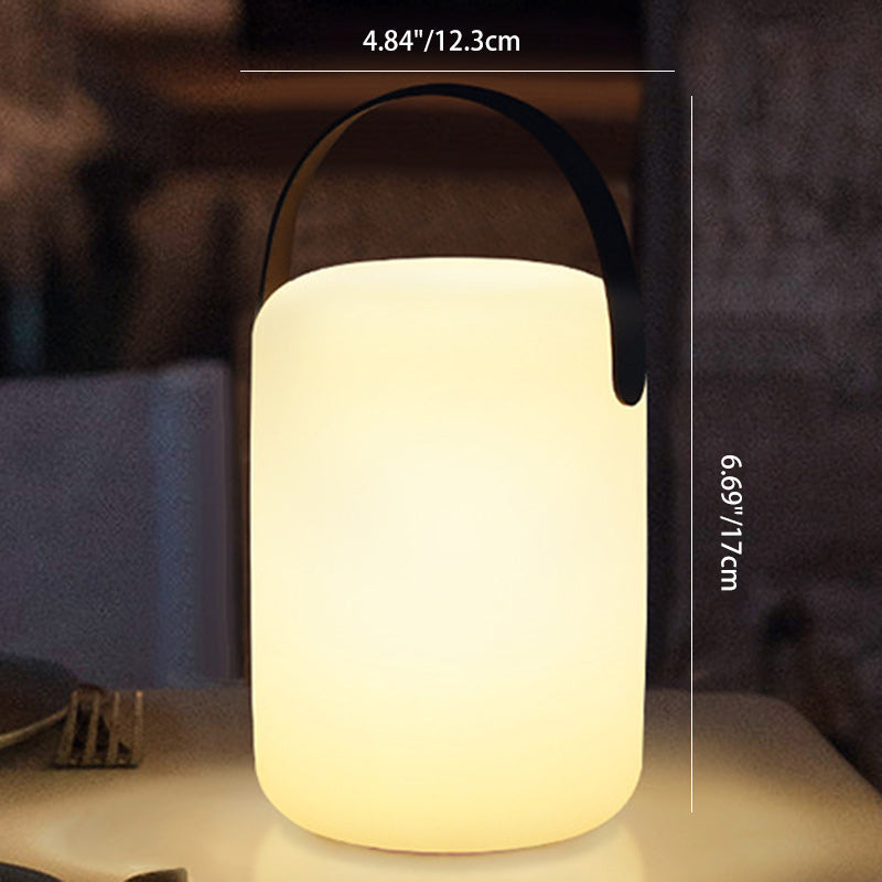 Modern Minimalist Solar Waterproof Portable PE Outdoor Light