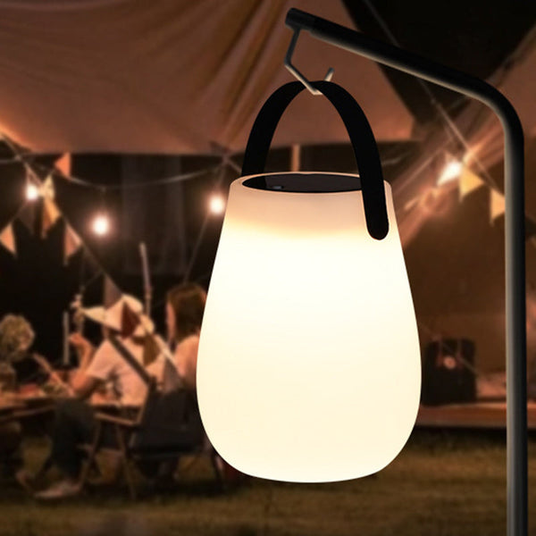 Modern Minimalist Solar Waterproof Portable PE Outdoor Light