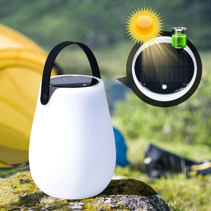 Modern Minimalist Solar Waterproof Portable PE Outdoor Light