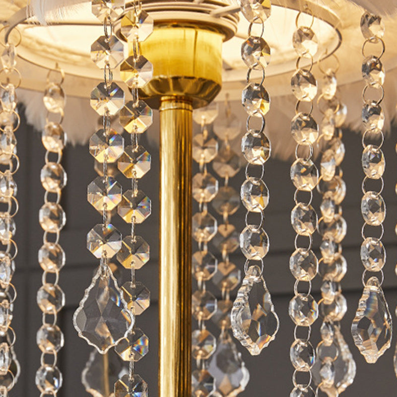 Art Deco White Floor Lamp