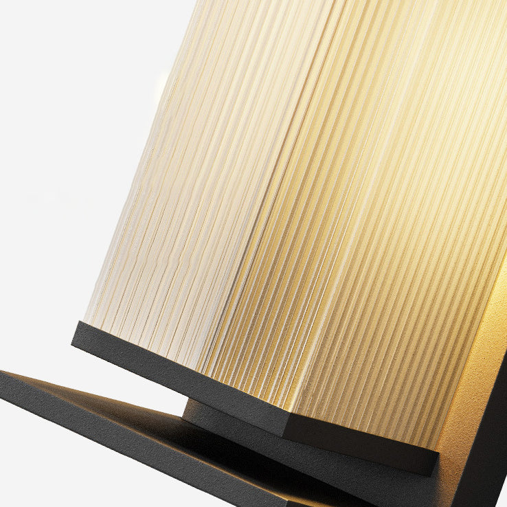 Modern Minimalist Waterproof Rectangle PC Wall Sconce