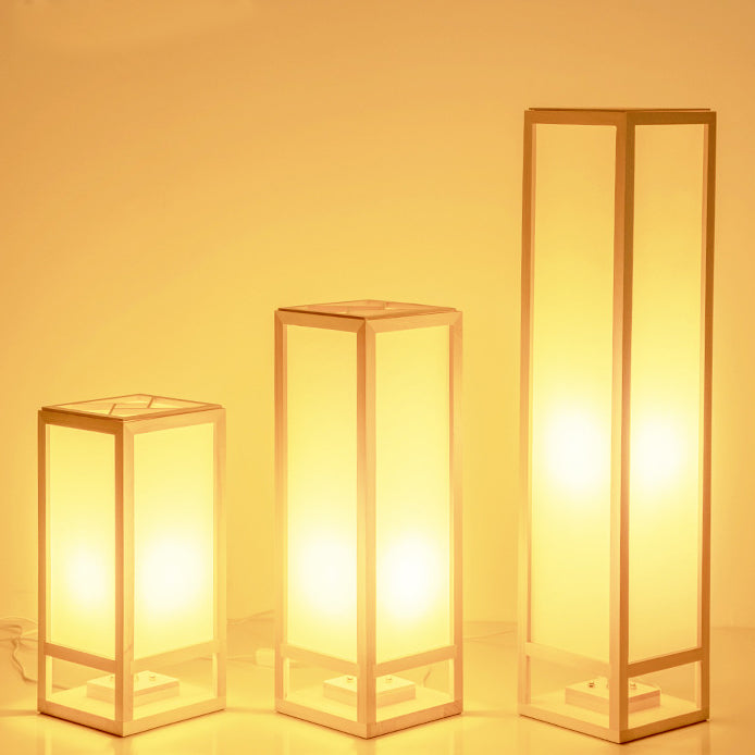 Japanese Natural Wood Floor Lamp