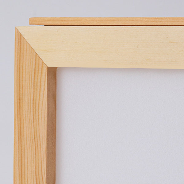 Japanese Natural Wood Floor Lamp