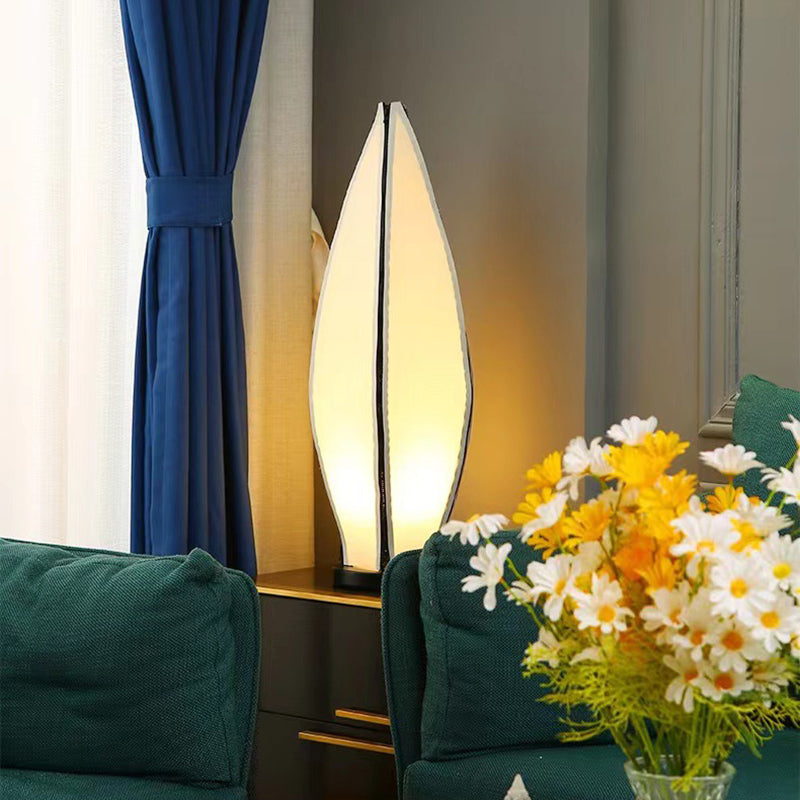Vintage White Floor Lamp