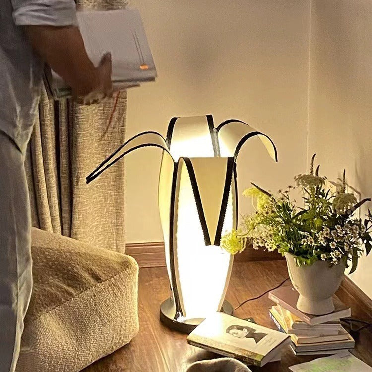 Vintage White Floor Lamp