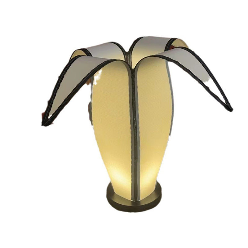 Vintage White Floor Lamp