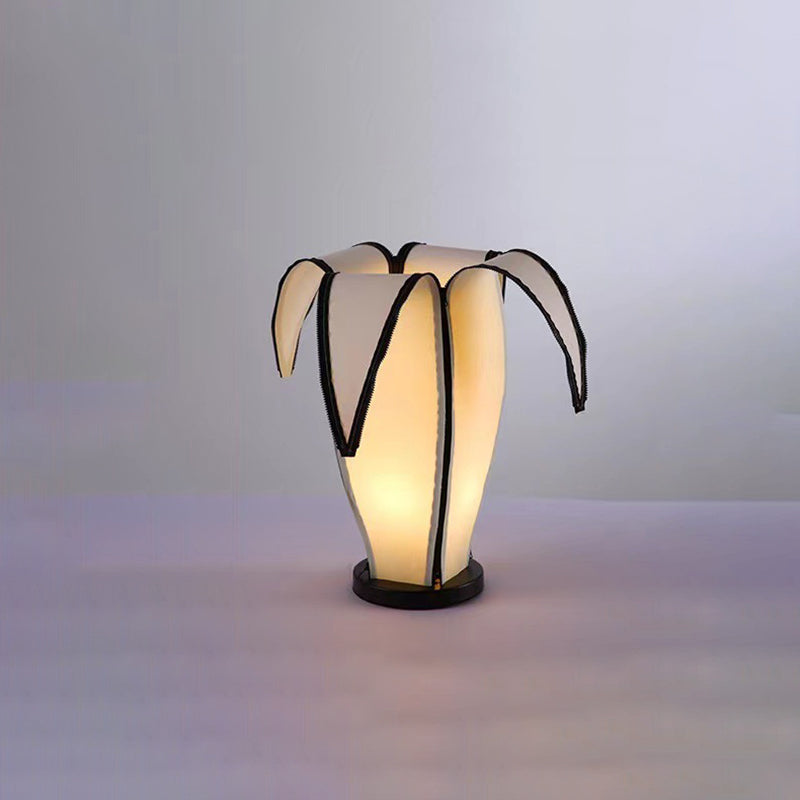 Vintage White Floor Lamp