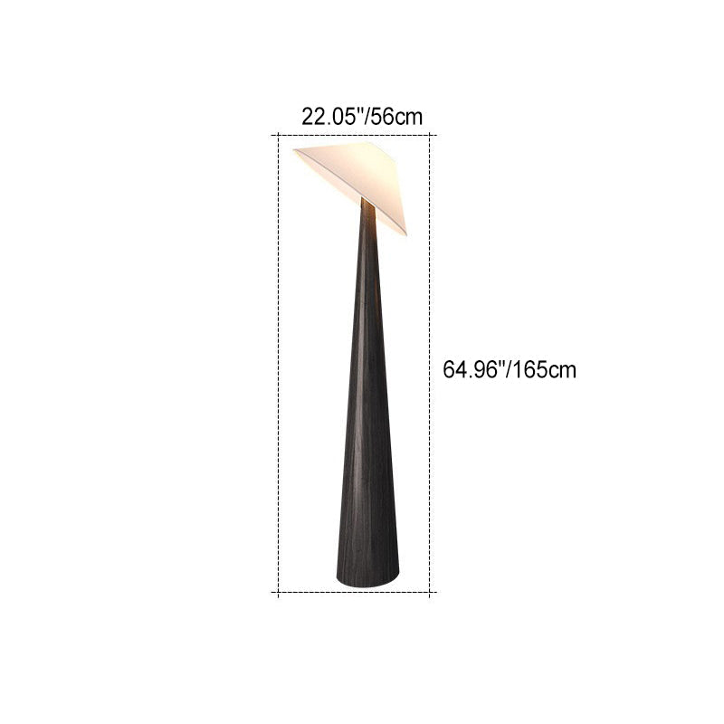 Vintage Black Floor Lamp