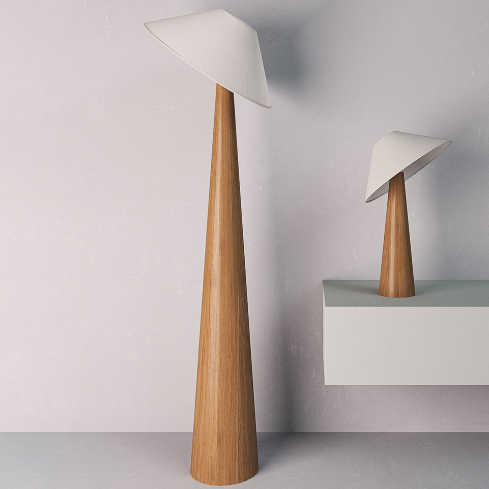 Vintage Black Floor Lamp