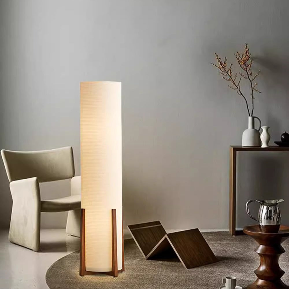 Japanese White Floor Lamp