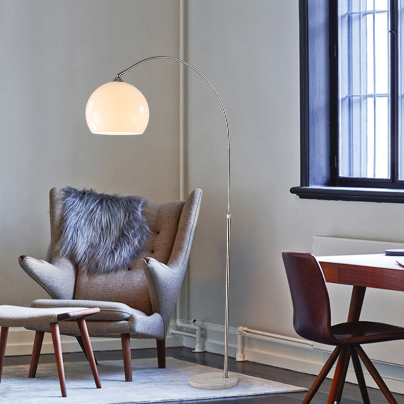 Modern Minimalist White Floor Lamp