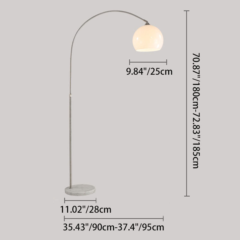 Modern Minimalist White Floor Lamp