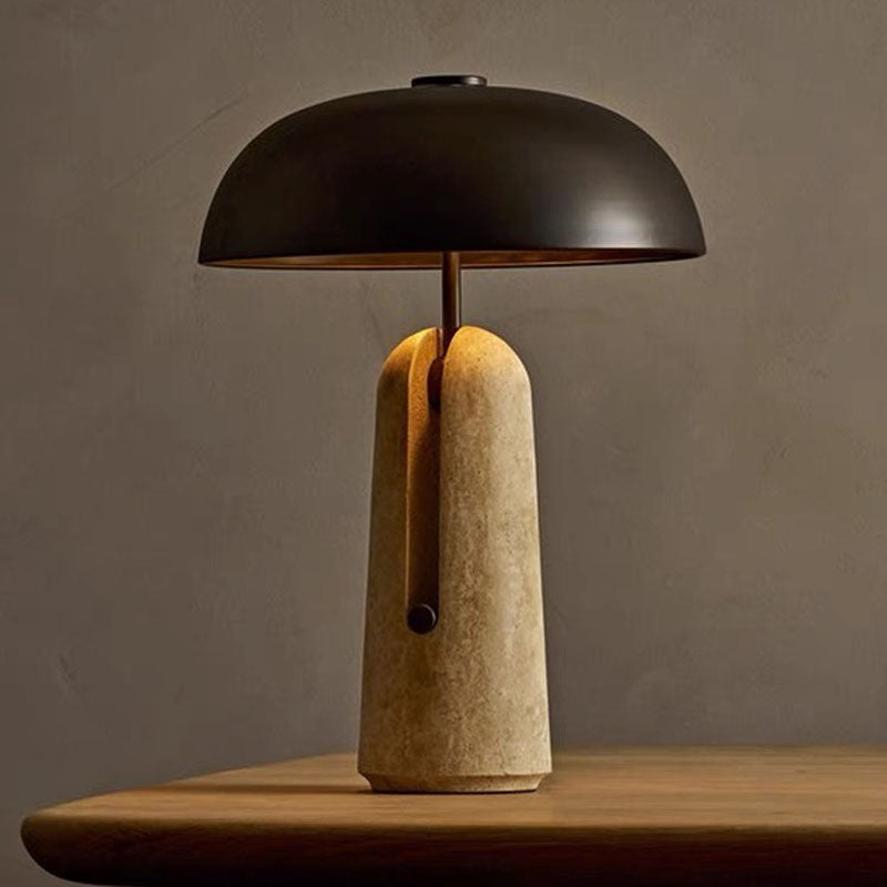 Traditional Japanese Iron Mushroom Table Lamp Table Lamp