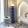 Scandinavian Blue Floor Lamp