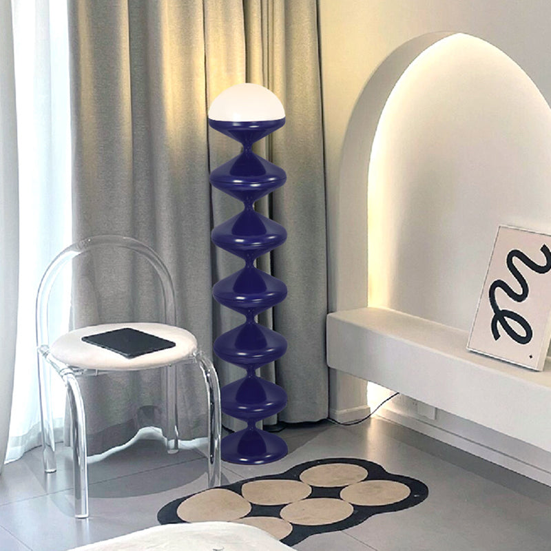 Scandinavian Blue Floor Lamp