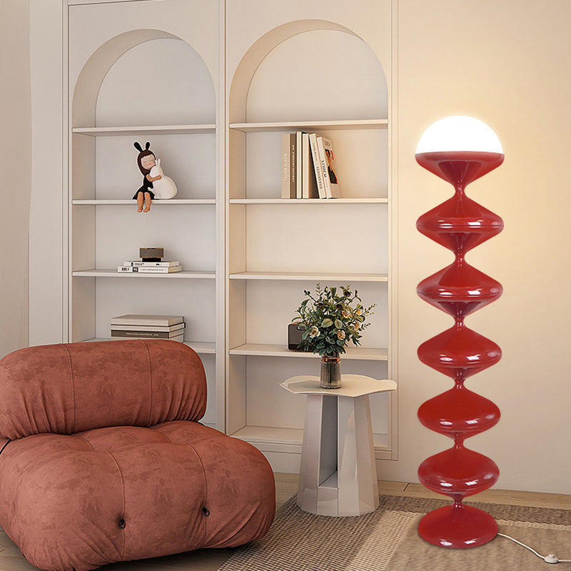 Scandinavian Blue Floor Lamp