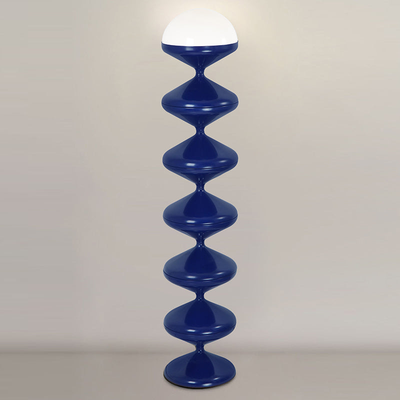 Scandinavian Blue Floor Lamp