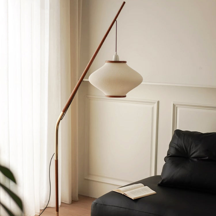French White Floor Lamp