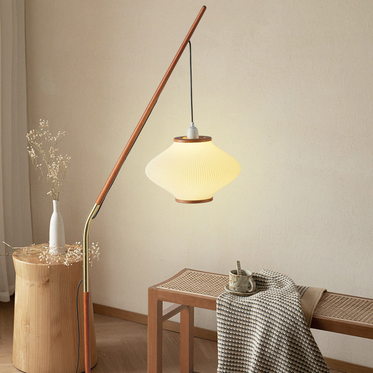 French White Floor Lamp