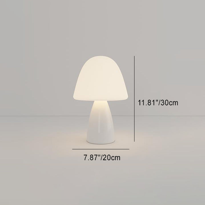 Modern Minimalist Round Cylinder Mushroom Round Table Lamp