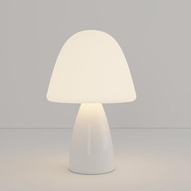 Modern Minimalist Round Cylinder Mushroom Round Table Lamp