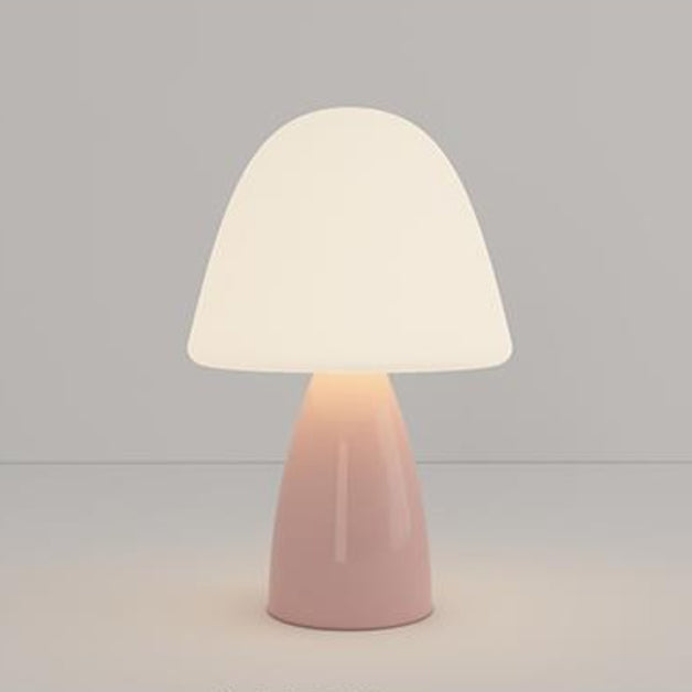 Modern Minimalist Round Cylinder Mushroom Round Table Lamp